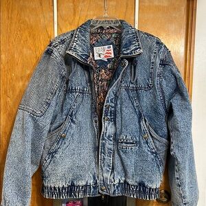 Vintage Acid Wash Denim Jacket